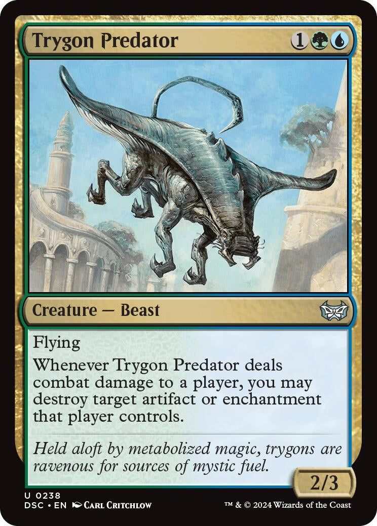 Image for Trygon Predator (Commander: Duskmourn: House of Horror) (238) - Magic: The Gathering