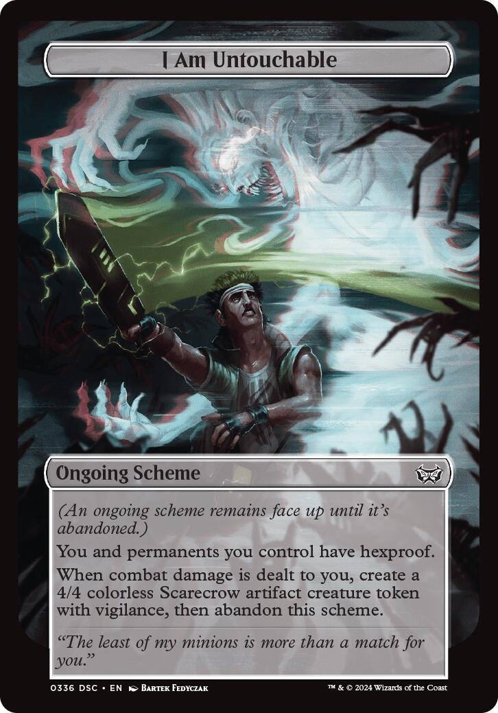 Image for I Am Untouchable (Full Art) (Archenemy: Duskmourn) (336) - Magic: The Gathering