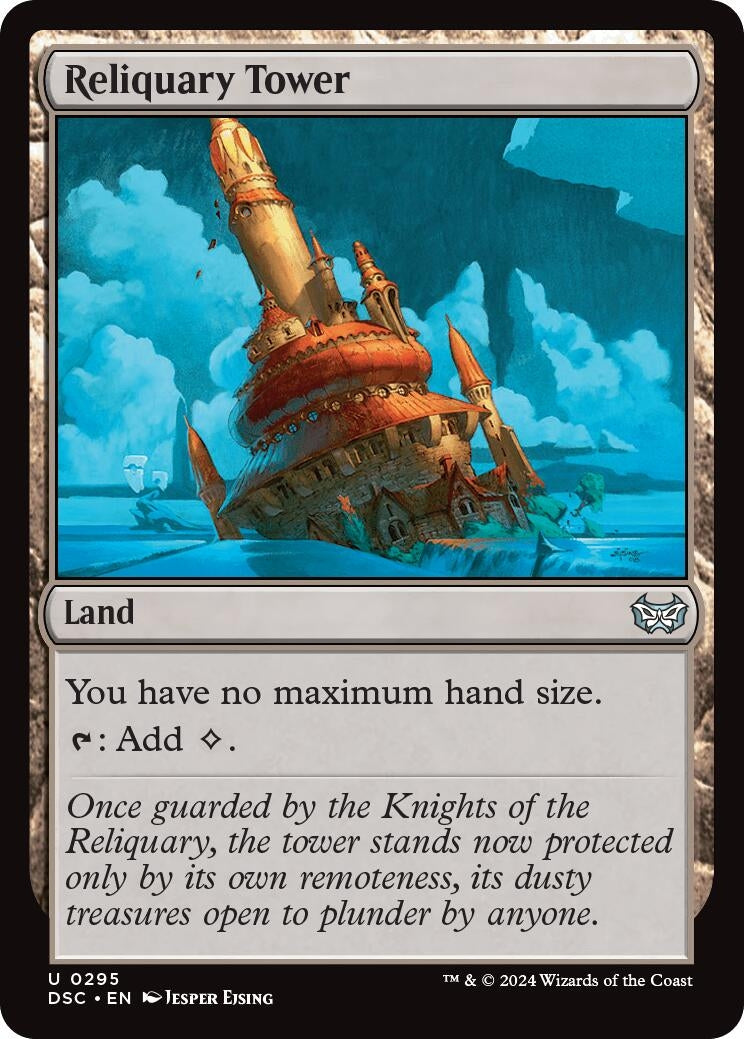 Image for Reliquary Tower (Commander: Duskmourn: House of Horror) (295) - Magic: The Gathering