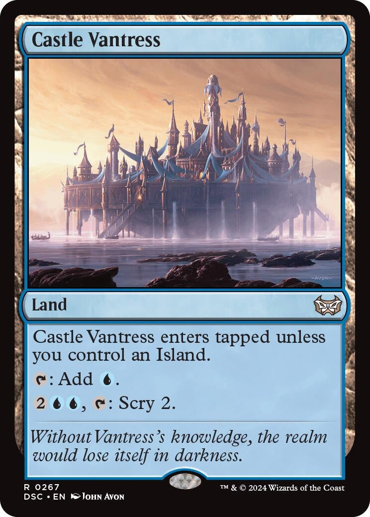 Image for Castle Vantress (Commander: Duskmourn: House of Horror) (267) - Magic: The Gathering