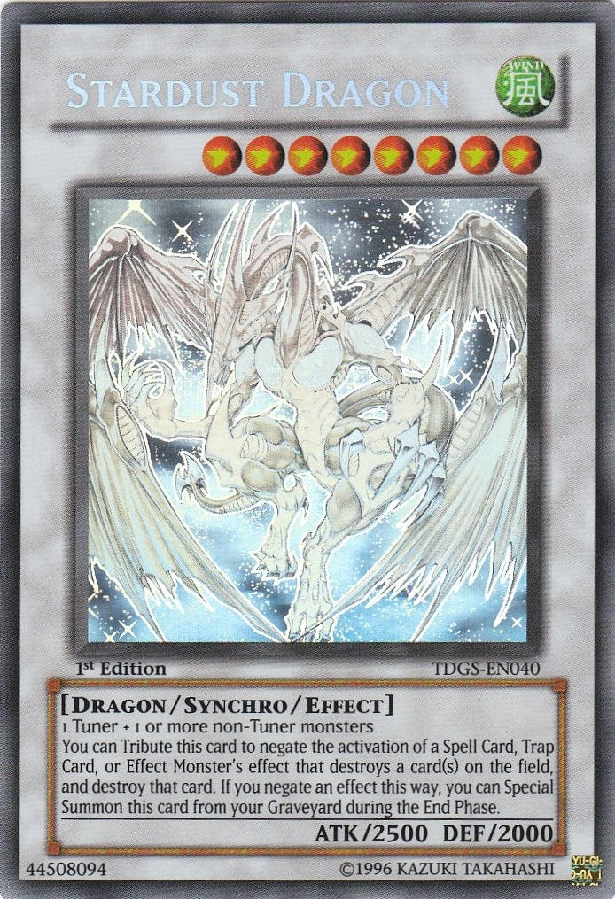 Image for Stardust Dragon (Ghost) (The Duelist Genesis) (TDGS-EN040) - YuGiOh