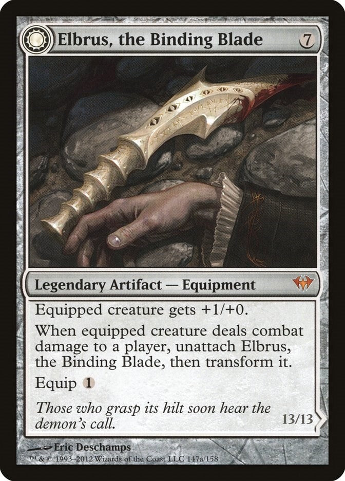 Image for Elbrus, the Binding Blade (Dark Ascension) (147) - Magic: The Gathering