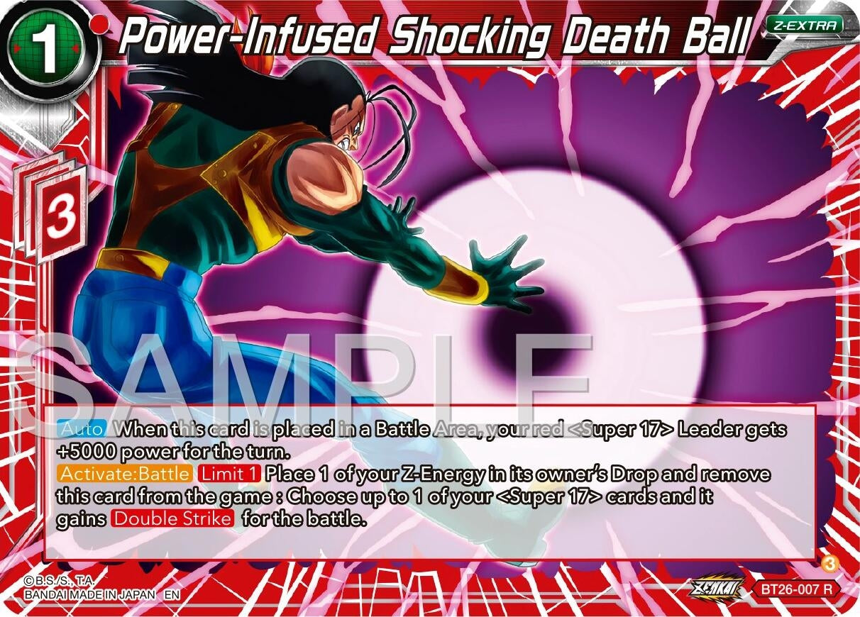 Image for Power-Infused Shocking Death Ball (Ultimate Advent) (BT26-007) - Dragon Ball Super: Masters