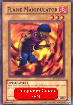 Flame Manipulator (V.4 - Common) - Legend of Blue Eyes White Dragon (Common) [LOB-EN016]
