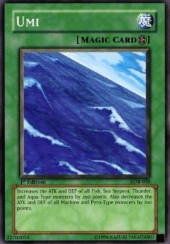 Umi (V.4 - Common) - Legend of Blue Eyes White Dragon (Common) [LOB-050]