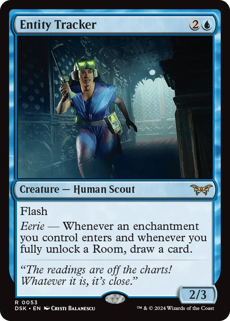 Image for Entity Tracker (0053) (Duskmourn: House of Horror) (53) - Magic: The Gathering