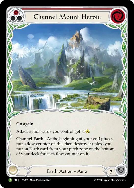 Image for Channel Mount Heroic - LGS306 (Flesh and Blood: Promo Cards) (LGS306) - Flesh and Blood TCG