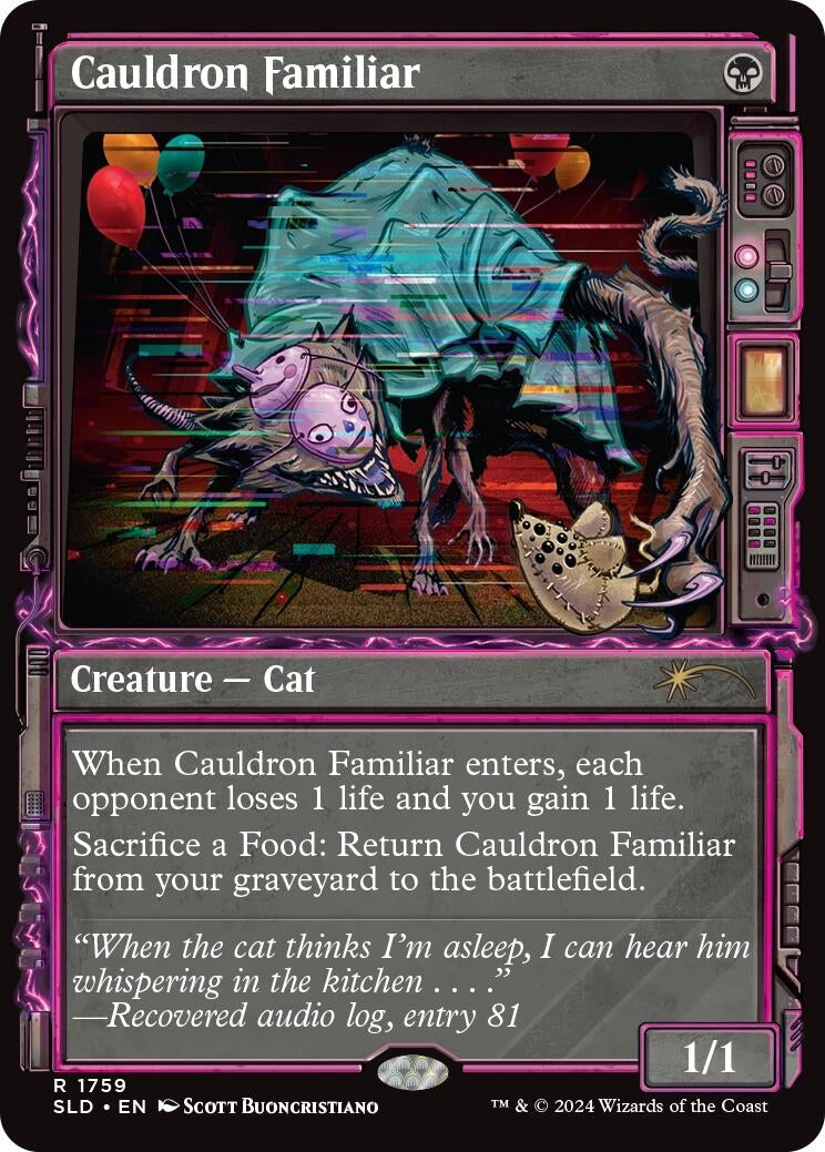 Image for Cauldron Familiar (Secret Lair Drop Series) (1759) - Magic: The Gathering