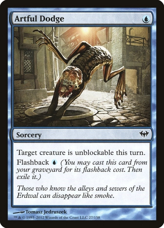 Image for Artful Dodge (Dark Ascension) (27) - Magic: The Gathering