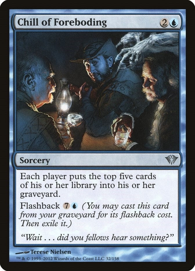 Image for Chill of Foreboding (Dark Ascension) (32) - Magic: The Gathering