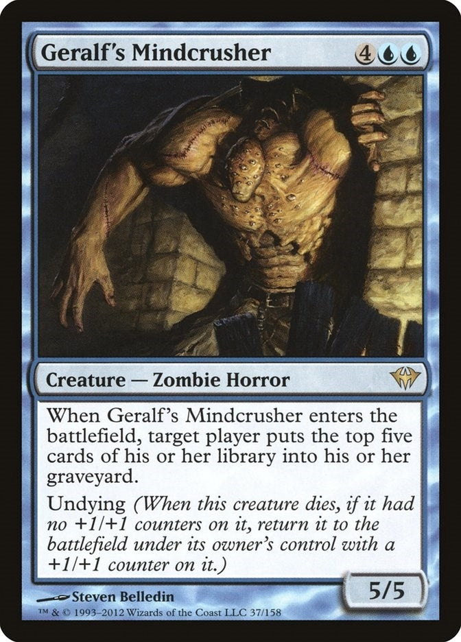 Image for Geralf's Mindcrusher (Dark Ascension) (37) - Magic: The Gathering
