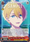 Image for The Very First Time, Aqua (SR) ([OSHI NO KO]) (OSK/S107-E041S SR) - Weiss Schwarz