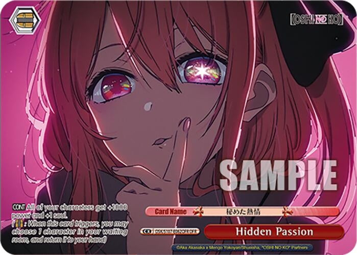 Image for Hidden Passion (OFR) ([OSHI NO KO]) (OSK/S107-E062OFR OFR) - Weiss Schwarz