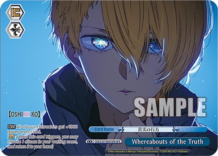 Image for Whereabouts of the Truth (OFR) ([OSHI NO KO]) (OSK/S107-E097OFR OFR) - Weiss Schwarz