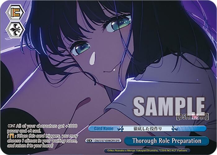 Image for Thorough Role Preparation (OFR) ([OSHI NO KO]) (OSK/S107-E098OFR OFR) - Weiss Schwarz