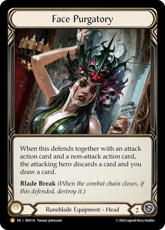 Image for Face Purgatory (Rosetta) (ROS114) - Flesh and Blood TCG