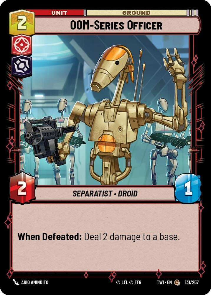 Image for OOM-Series Officer (Twilight of the Republic) (131/257) - Star Wars: Unlimited