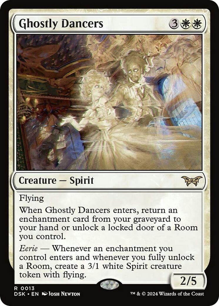 Image for Ghostly Dancers (Duskmourn: House of Horror) (13) - Magic: The Gathering