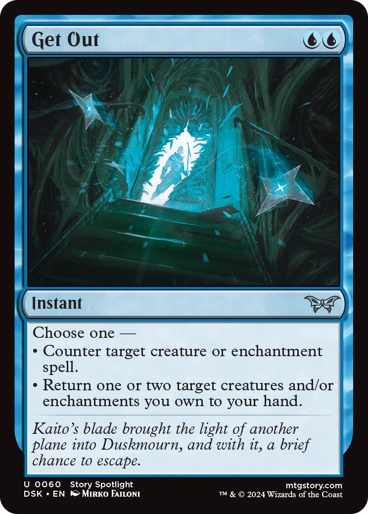 Image for Get Out (Duskmourn: House of Horror) (60) - Magic: The Gathering