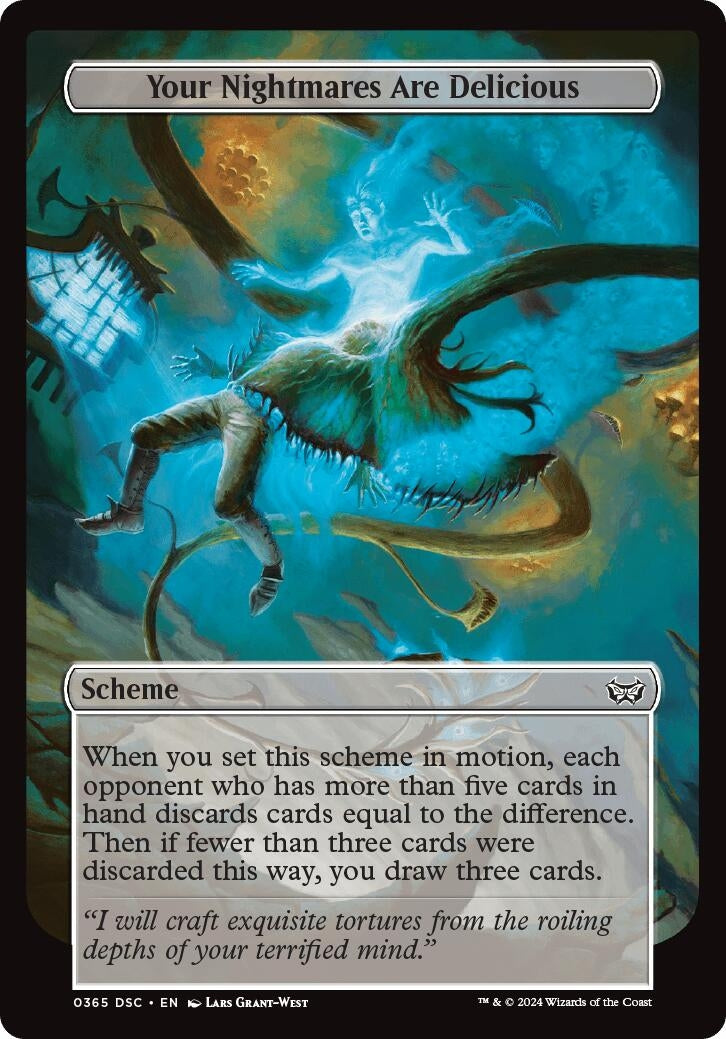 Image for Your Nightmares Are Delicious (Full Art) (Archenemy: Duskmourn) (365) - Magic: The Gathering