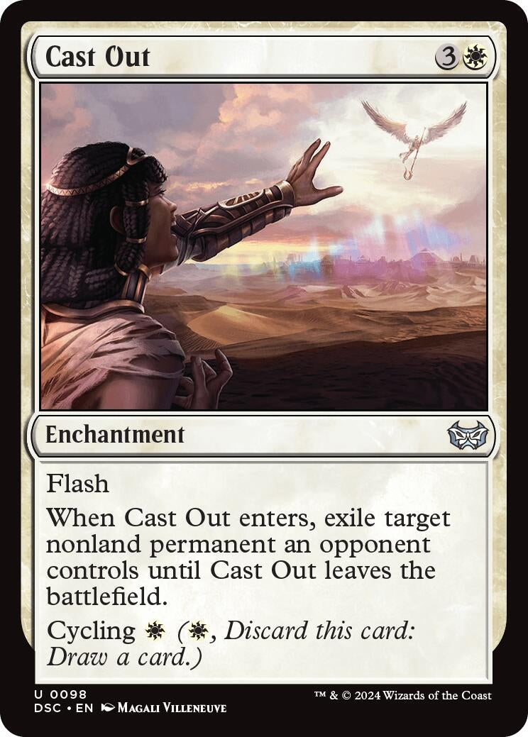 Image for Cast Out (Commander: Duskmourn: House of Horror) (98) - Magic: The Gathering
