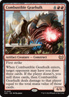 Image for Combustible Gearhulk (Commander: Duskmourn: House of Horror) (163) - Magic: The Gathering
