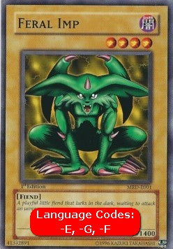 Feral Imp (V.1 - Common) - Metal Raiders (Common) [MRD-001]