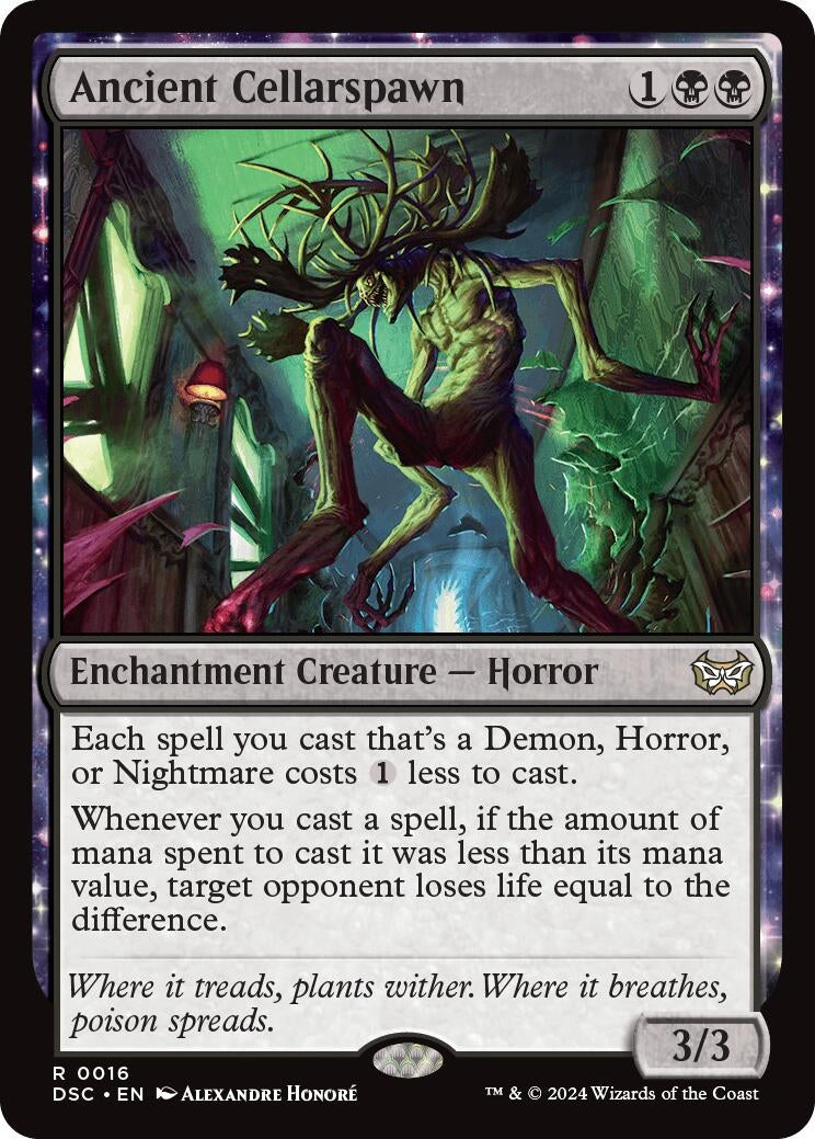 Image for Ancient Cellarspawn (Commander: Duskmourn: House of Horror) (16) - Magic: The Gathering
