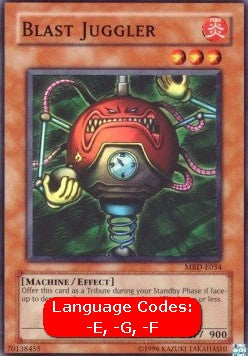 Blast Juggler (V.1 - Common) - Metal Raiders (Common) [MRD-034]