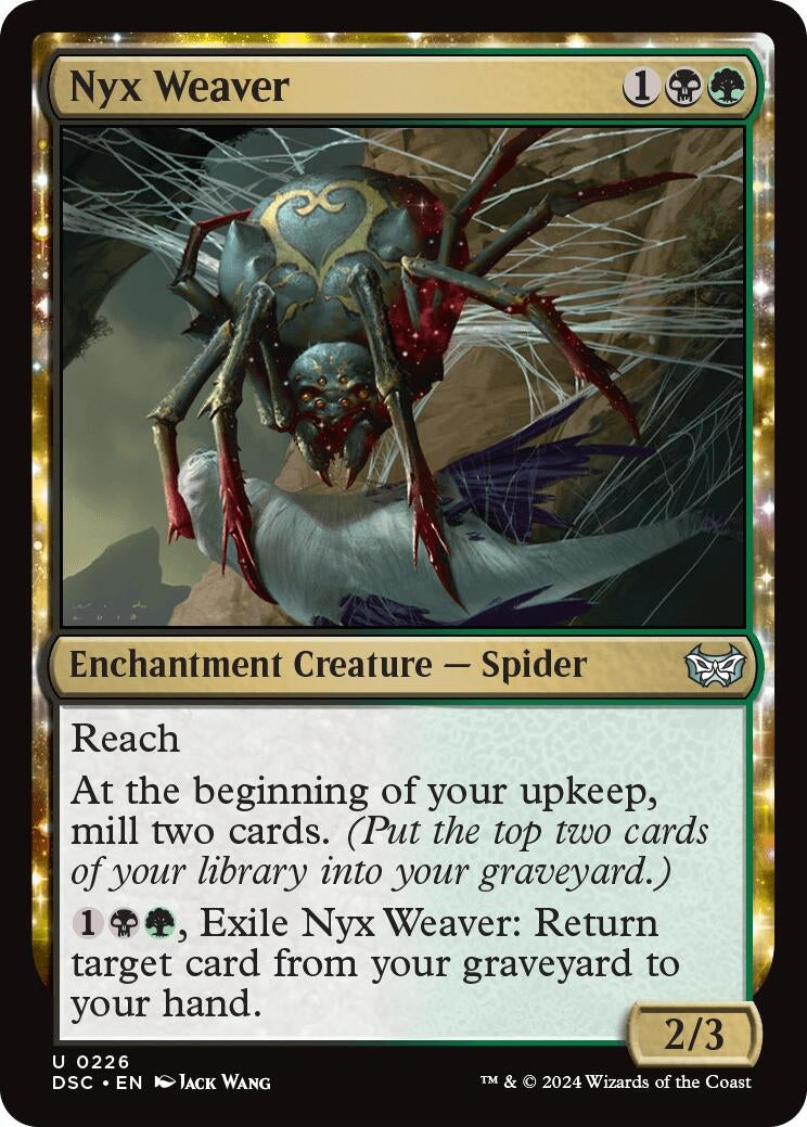 Image for Nyx Weaver (Commander: Duskmourn: House of Horror) (226) - Magic: The Gathering
