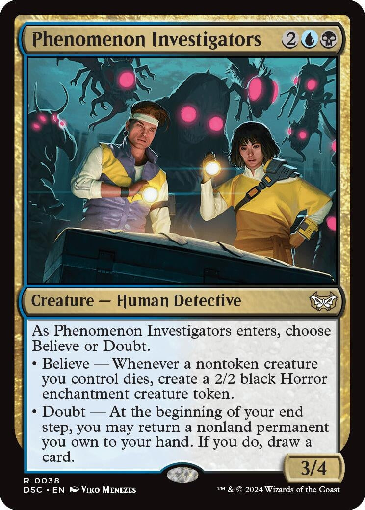 Image for Phenomenon Investigators (Commander: Duskmourn: House of Horror) (38) - Magic: The Gathering