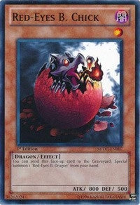 Image for Red-Eyes B. Chick (Structure Deck: Dragons Collide) (SDDC-EN007) - YuGiOh