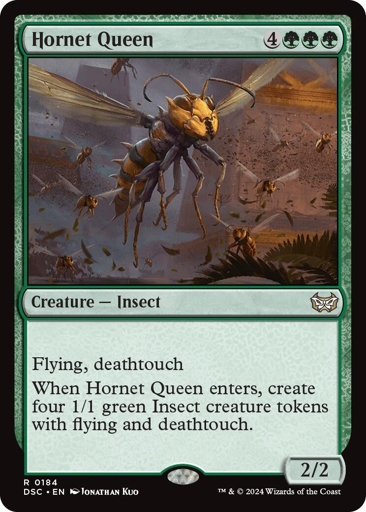 Image for Hornet Queen (Commander: Duskmourn: House of Horror) (184) - Magic: The Gathering