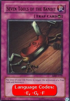 Seven Tools of the Bandit (V.1 - Ultra Rare) - Metal Raiders (Ultra Rare) [MRD-129]