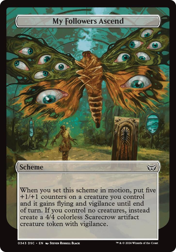 Image for My Followers Ascend (Full Art) (Archenemy: Duskmourn) (343) - Magic: The Gathering