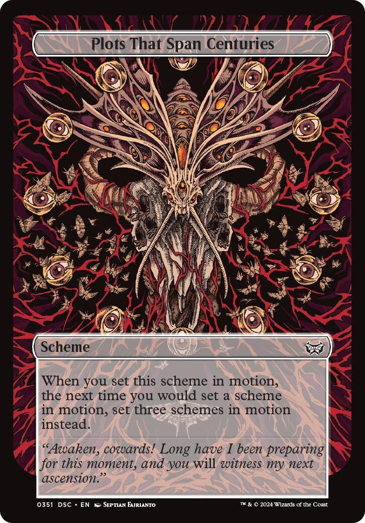 Image for Plots That Span Centuries (Full Art) (Archenemy: Duskmourn) (351) - Magic: The Gathering