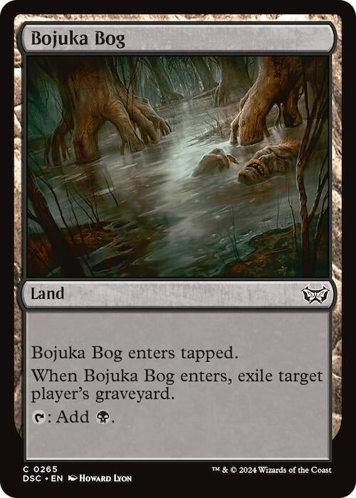 Image for Bojuka Bog (Commander: Duskmourn: House of Horror) (265) - Magic: The Gathering