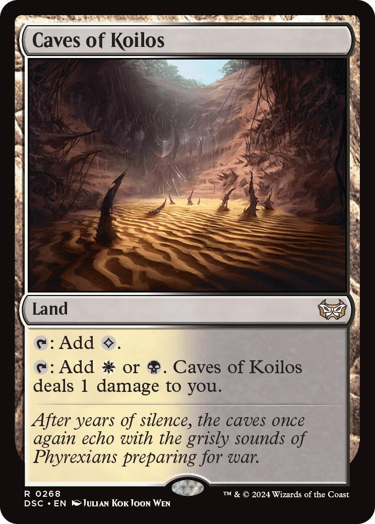 Image for Caves of Koilos (Commander: Duskmourn: House of Horror) (268) - Magic: The Gathering