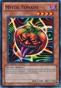 Image for Mystic Tomato (Structure Deck: Dragons Collide) (SDDC-EN016) - YuGiOh
