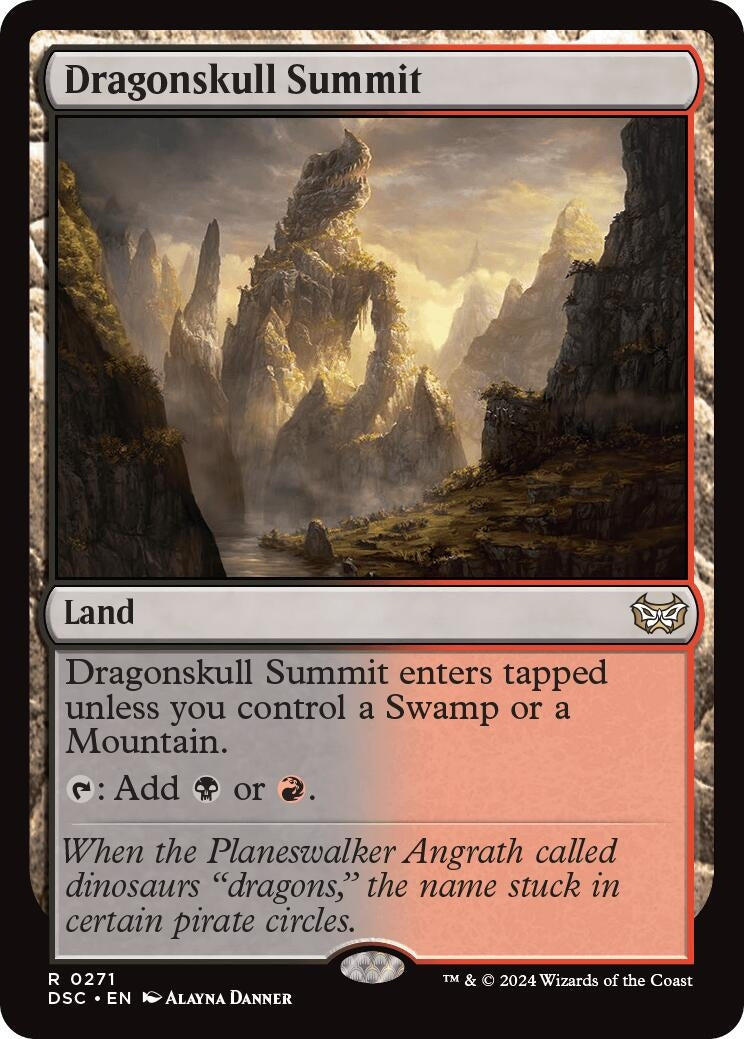 Image for Dragonskull Summit (Commander: Duskmourn: House of Horror) (271) - Magic: The Gathering