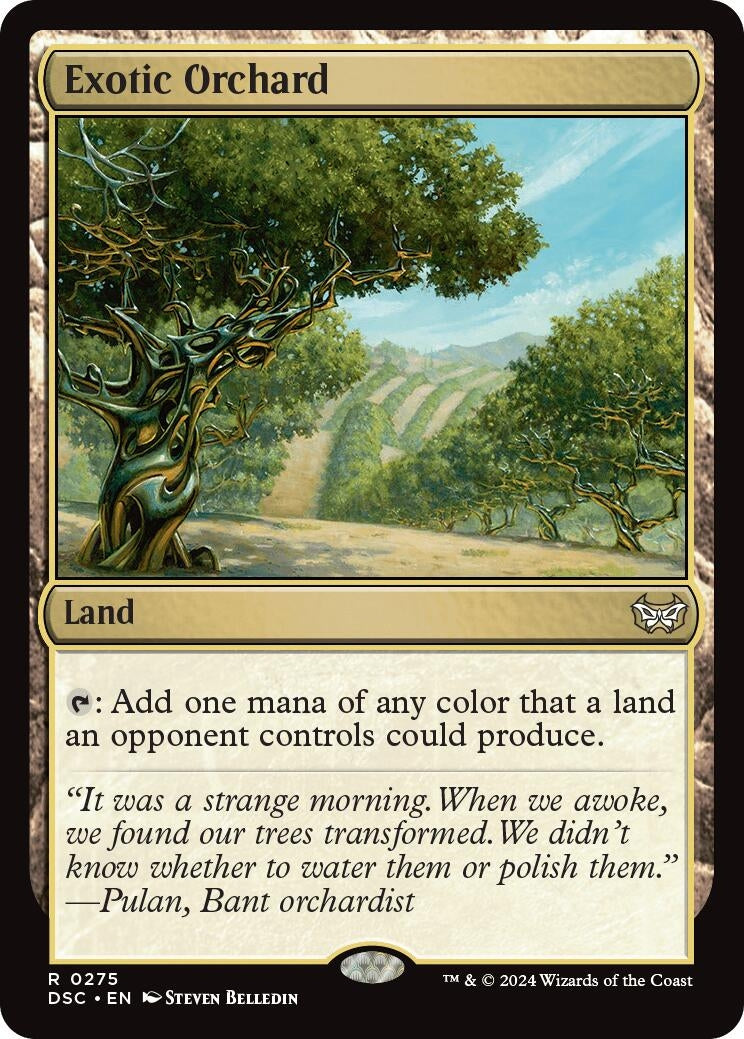 Image for Exotic Orchard (Commander: Duskmourn: House of Horror) (275) - Magic: The Gathering
