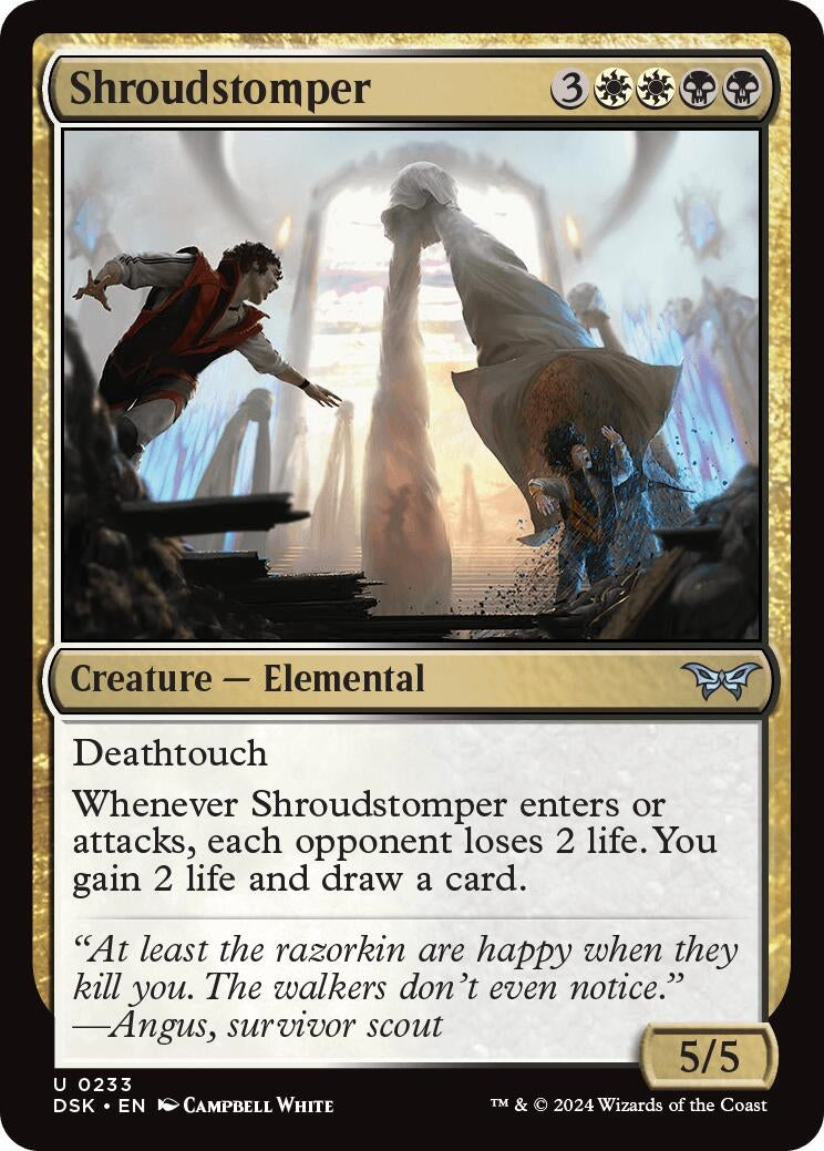 Image for Shroudstomper (Duskmourn: House of Horror) (233) - Magic: The Gathering