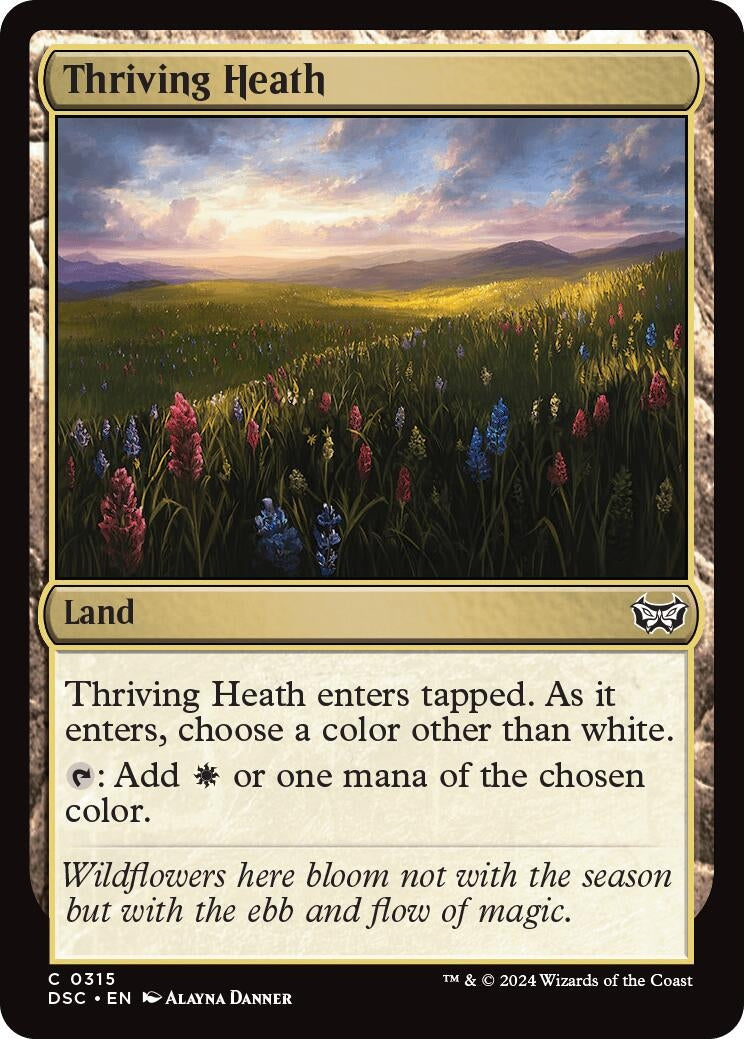Image for Thriving Heath (Commander: Duskmourn: House of Horror) (315) - Magic: The Gathering