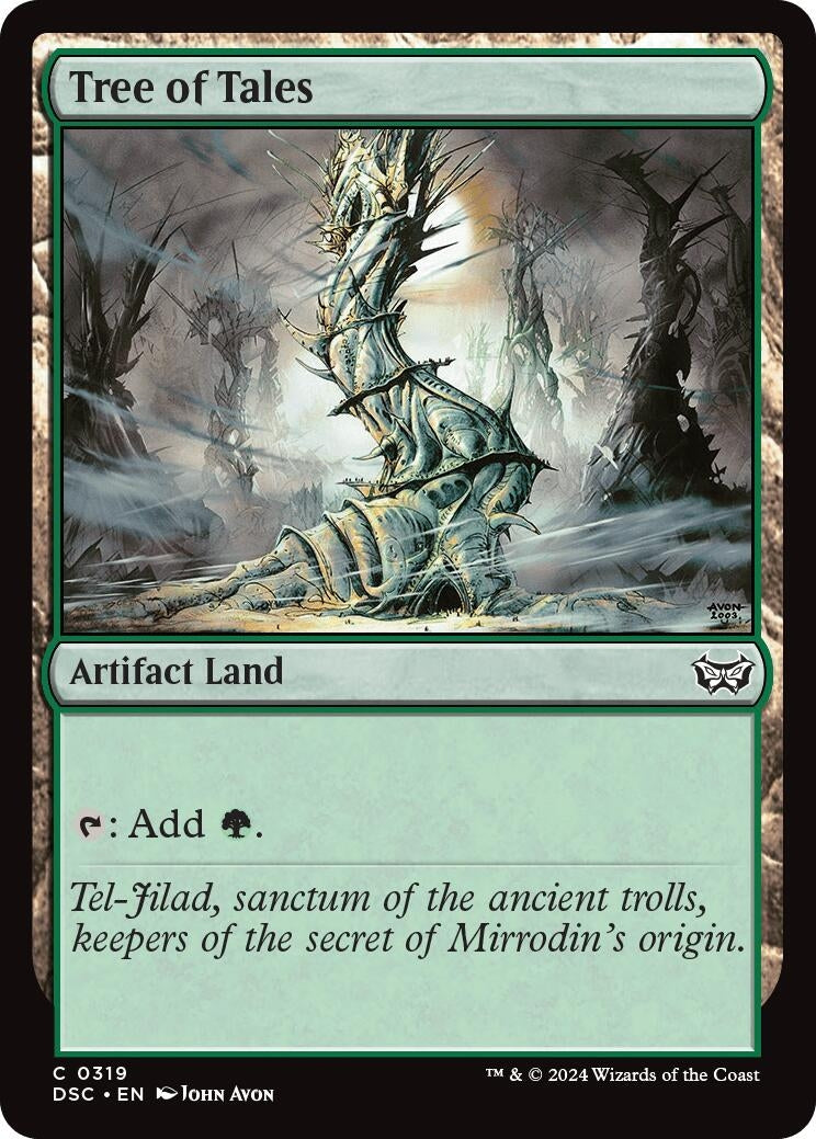 Image for Tree of Tales (Commander: Duskmourn: House of Horror) (319) - Magic: The Gathering