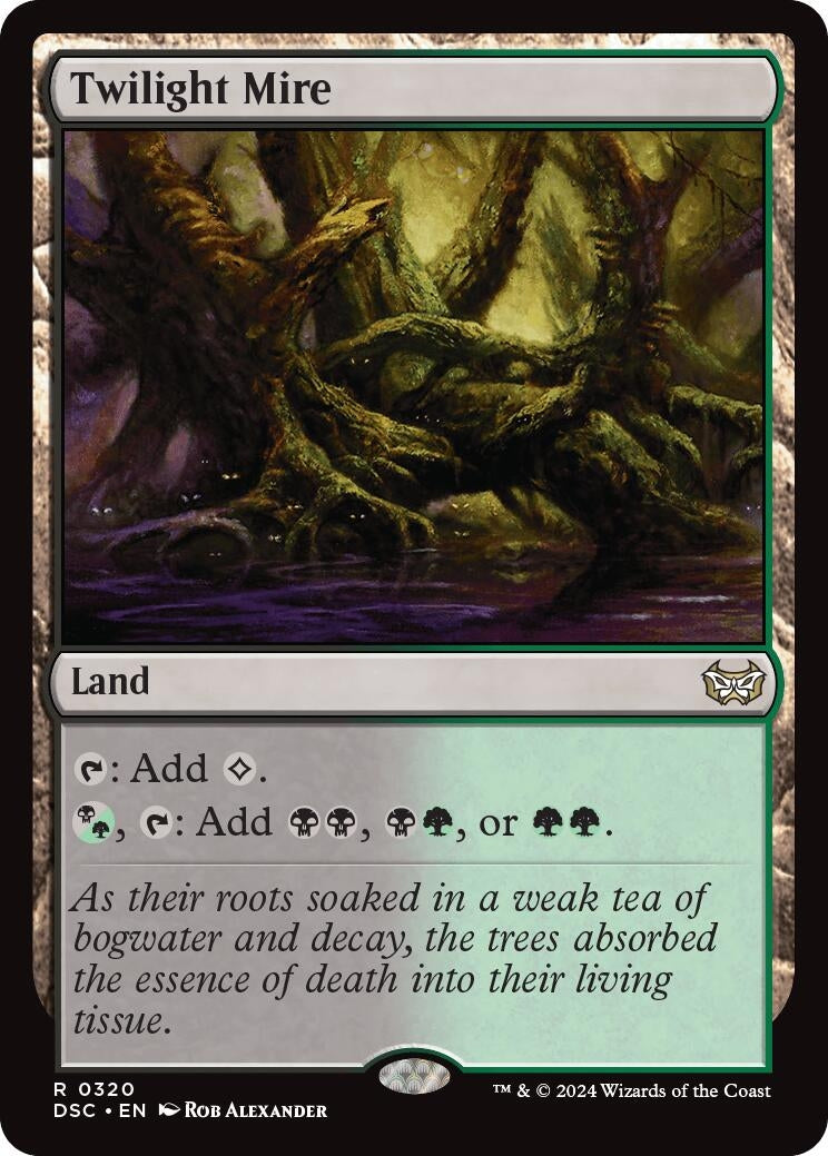 Image for Twilight Mire (Commander: Duskmourn: House of Horror) (320) - Magic: The Gathering