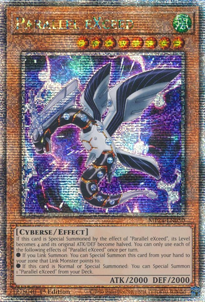 Image for Parallel eXceed (Quarter Century Secret Rare) (25th Anniversary Tin: Dueling Mirrors) (MP24-EN050) - YuGiOh
