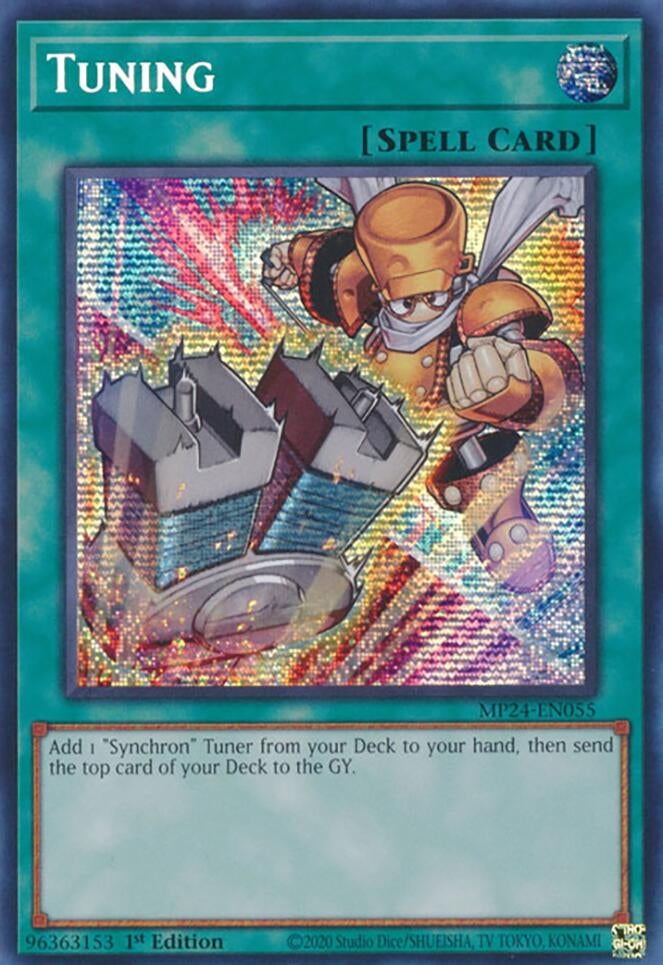 Image for Tuning (Alternate Art) (25th Anniversary Tin: Dueling Mirrors) (MP24-EN055) - YuGiOh