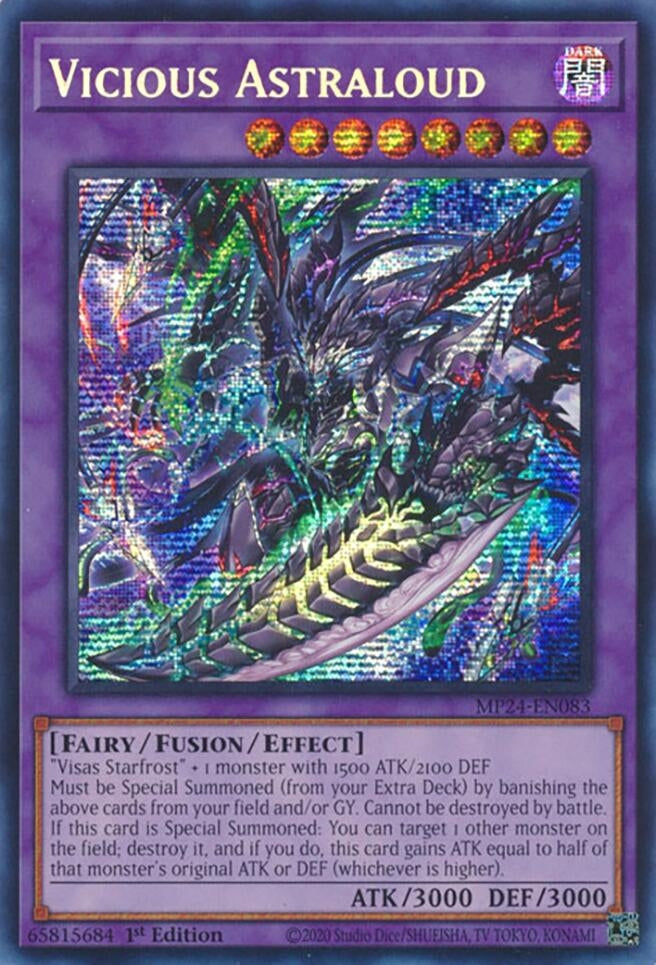Image for Vicious Astraloud (25th Anniversary Tin: Dueling Mirrors) (MP24-EN083) - YuGiOh