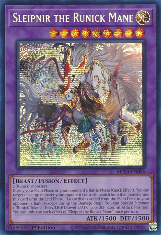 Image for Sleipnir the Runick Mane (25th Anniversary Tin: Dueling Mirrors) (MP24-EN096) - YuGiOh
