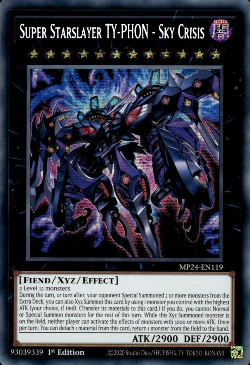 Image for Super Starslayer TY-PHON - Sky Crisis (25th Anniversary Tin: Dueling Mirrors) (MP24-EN119) - YuGiOh
